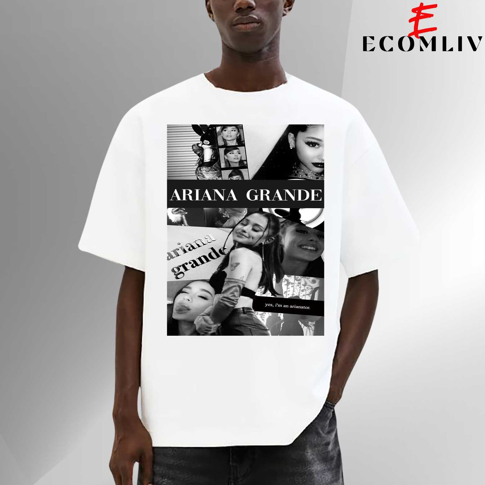 Ariana Grande Retro T-Shirt, Unisex Streetwear